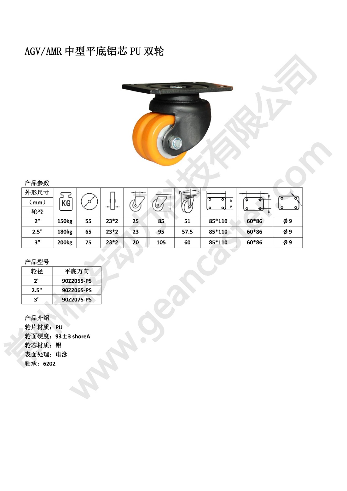 中型平底鋁芯PU雙輪（平面） - 副本_20221115094403_00